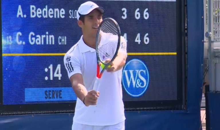 Garin perdió en su debut en Cincinnati y puso en duda su participación en el US Open