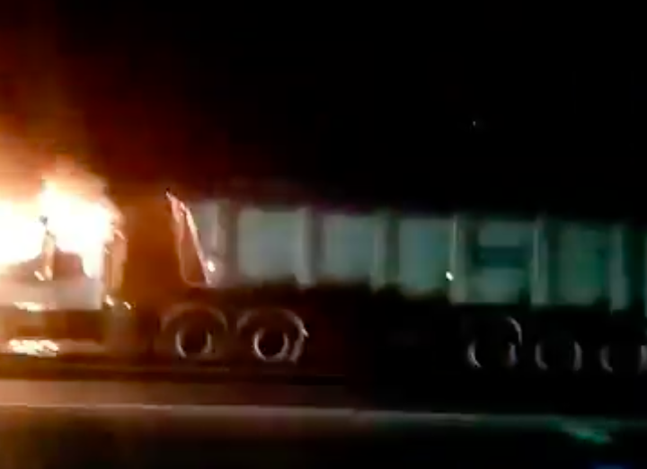 Camionero resultó con heridas leves por esquirlas tras ataque en La Araucanía