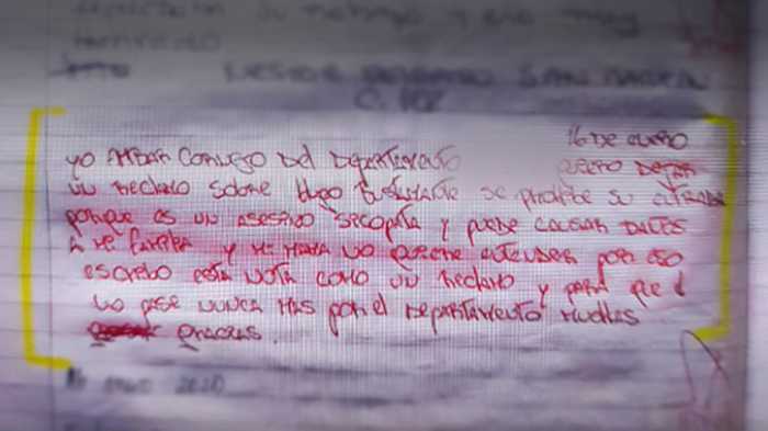 La advertencia que Ámbar hizo en enero: Dejó mensaje en el libro de su edificio diciendo que corría riesgo por Hugo Bustamante