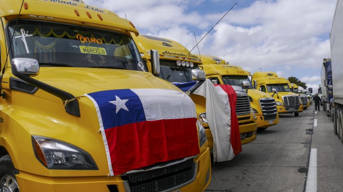 Paro de camioneros a nivel nacional: ¿Se debería invocar ley de seguridad del Estado?