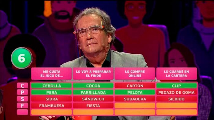 ¿Es la sidra un jugo? Participantes de Pasapalabra polemizaron sobre este punto en el controvertido Tutti Frutti