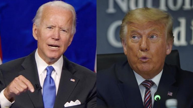 Biden expresó que Trump está 