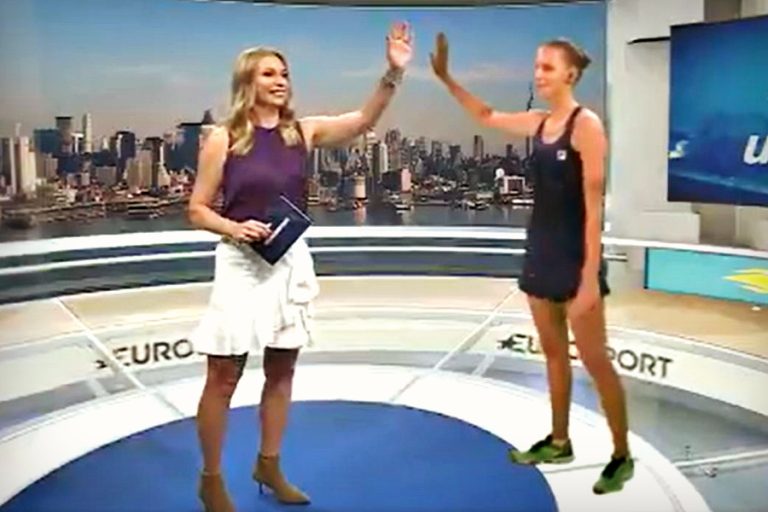 Las entrevistas a hologramas del US Open son la sensación tecnológica del momento