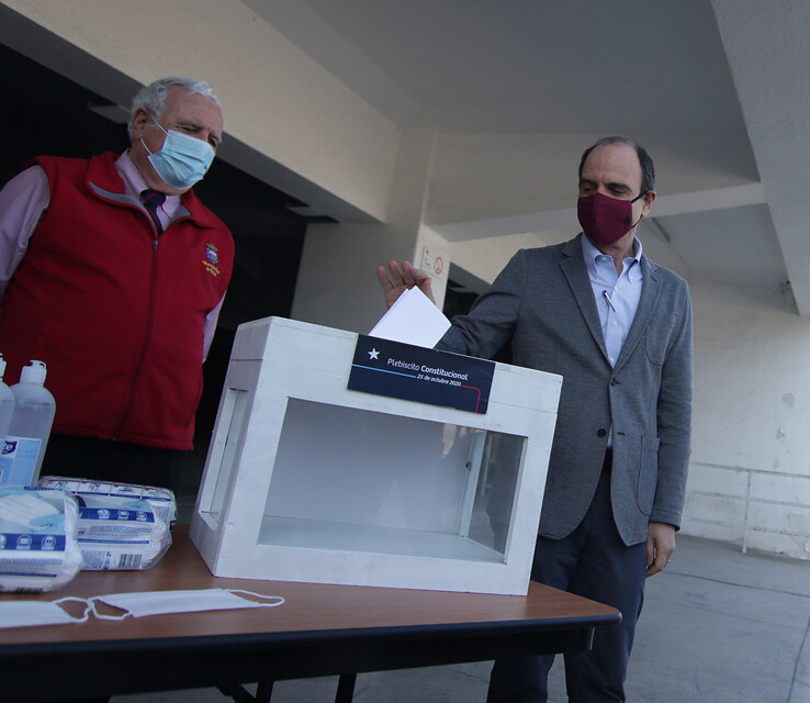 Monckeberg reitera rechazo a voto de personas con COVID-19 en el plebiscito: 