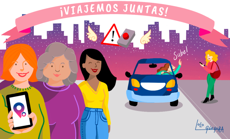 Nueva aplicación de transportes sólo para mujeres: Comenzó inscripción de conductoras y pasajeras