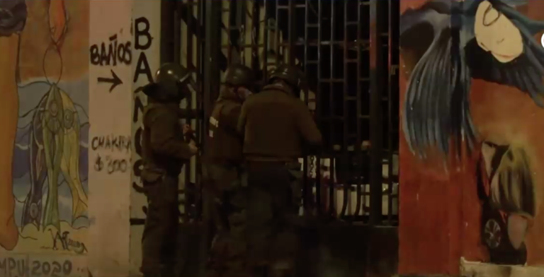 Detienen a 23 personas tras toma del mercado de Coquimbo