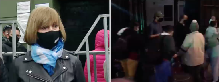 Venezolanos piden regresar a su país: Están en albergues que se usarán para el plebiscito