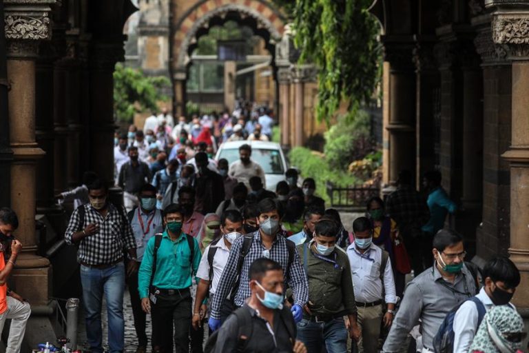 India superó los 5 millones de casos de COVID-19