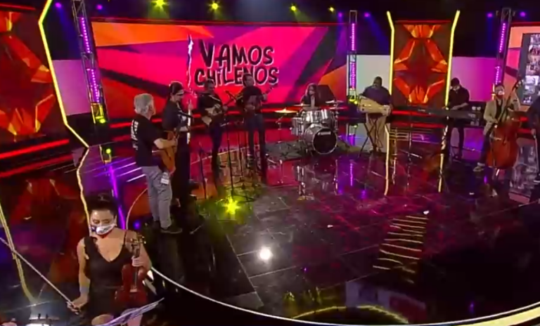 Inti Illimani homenajeó a Víctor Jara y se manifestó a favor del Apruebo en 