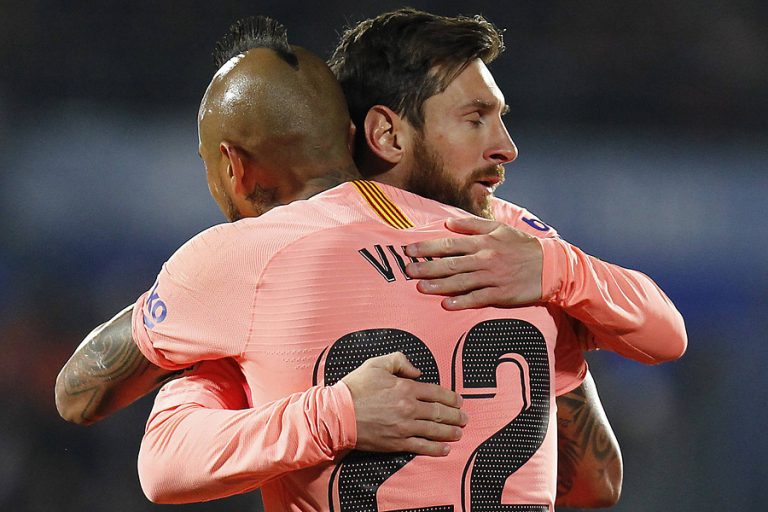 El emotivo mensaje de despedida de Messi a Vidal: 