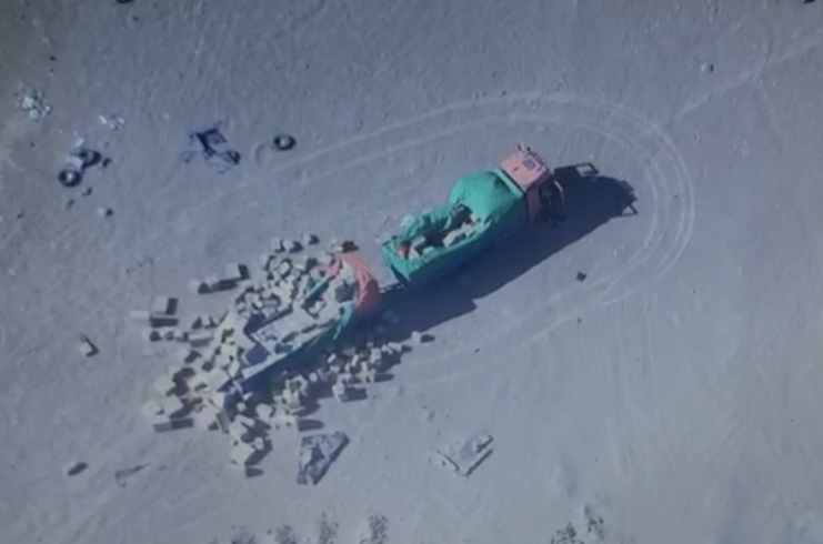 Delincuentes asaltaron a camionero simulando control sanitario