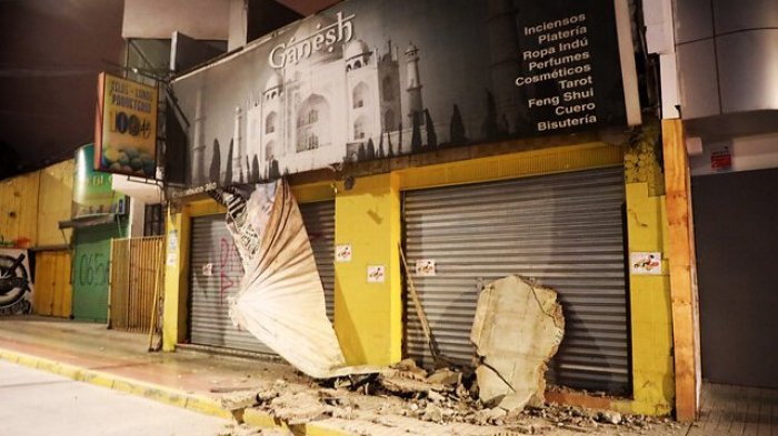 Fuerte sismo de 7° en Atacama se sintió hasta en la Región Metropolitana