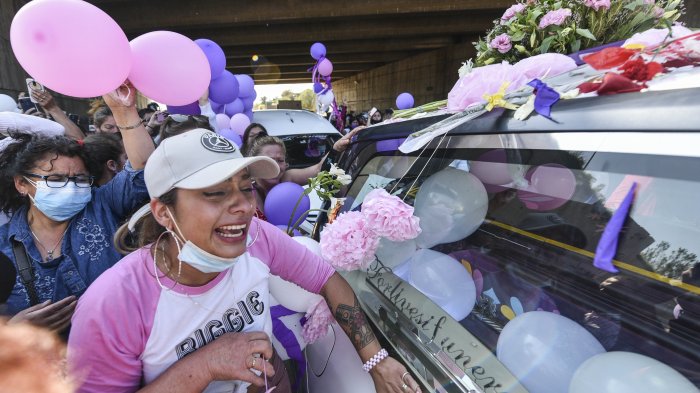 El último adiós: Así fue la multitudinaria y emotiva despedida a Ámbar Cornejo en Villa Alemana