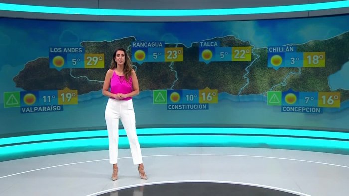 Vanessa Noé te entrega el informe del tiempo para este viernes 18 de septiembre