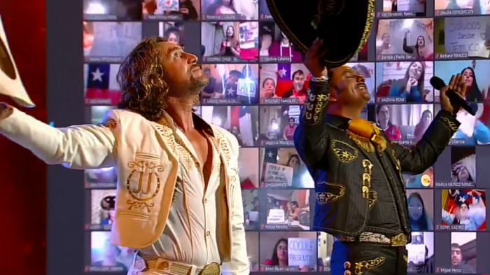 Vicente Charro Morales y Juan Javier alegraron a todos con sus rancheras