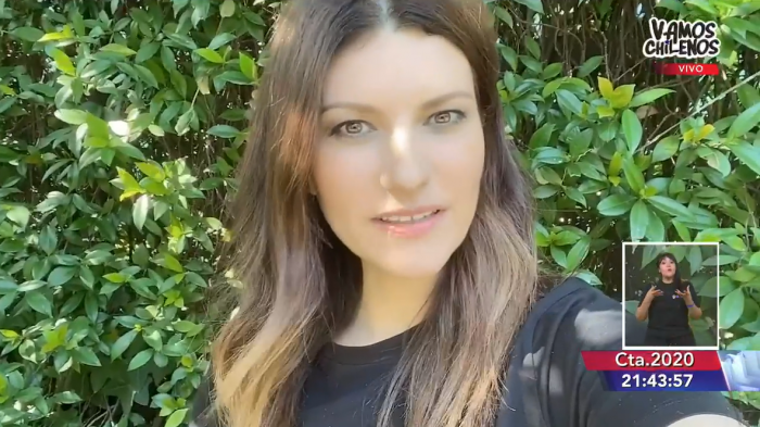 ¿Cómo estás Chile? Laura Pausini envió todo su cariño y apoyo para esta cruzada solidaria