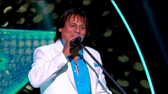 Roberto Carlos no logró convencer del todo al jurado con su interpretación