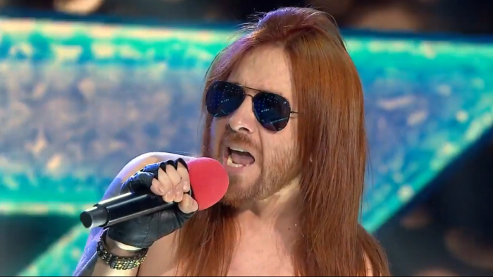 ¿De verdad no eres Axl Rose?: El rockero además cantó de forma excepcional 