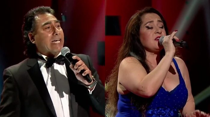 Duelo romántico: El Puma Rodríguez y Paloma San Basilio complicaron al jurado de Yo Soy