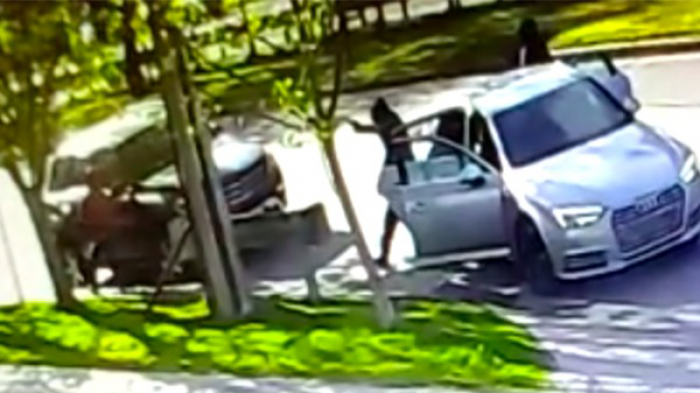 Tres personas quedaron detenidas tras violenta encerrona en Vitacura