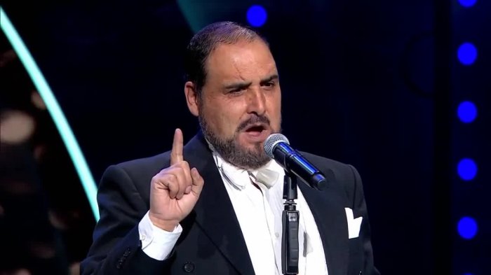 Luciano Pavarotti peligró en la competencia y pasará a duelo de eliminación