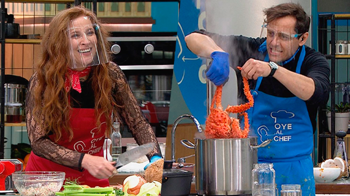 Conoce a los famosos que se enfrentarán este jueves en Oye al Chef