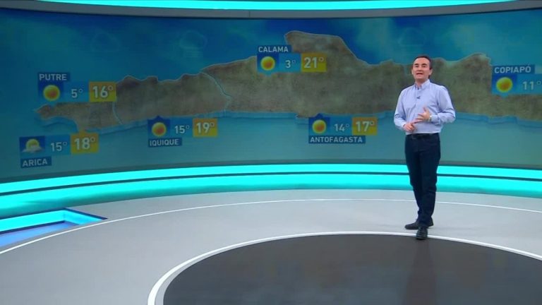 Alejandro Sepúlveda y el informe del tiempo para este sábado 12 de septiembre