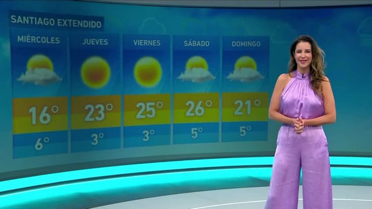 Vanessa Noé te entrega el informe del tiempo para este miércoles 16 de septiembre