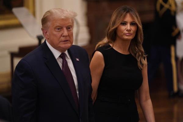 Donald Trump y su esposa inician cuarentena preventiva tras COVID-19 positivo de una de sus asistentes