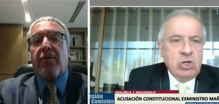 Abogado de Mañalich por querellas y acusación: 