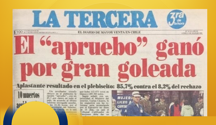 Plebiscito de 1989, el día que la Concertación y la dictadura fueron juntas por el Apruebo