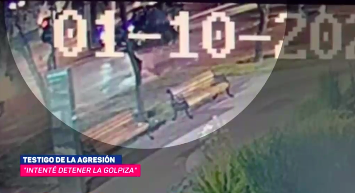 Empresario denuncia violenta agresión al enfrentar a dos sujetos que acosaban a mujeres en Vitacura