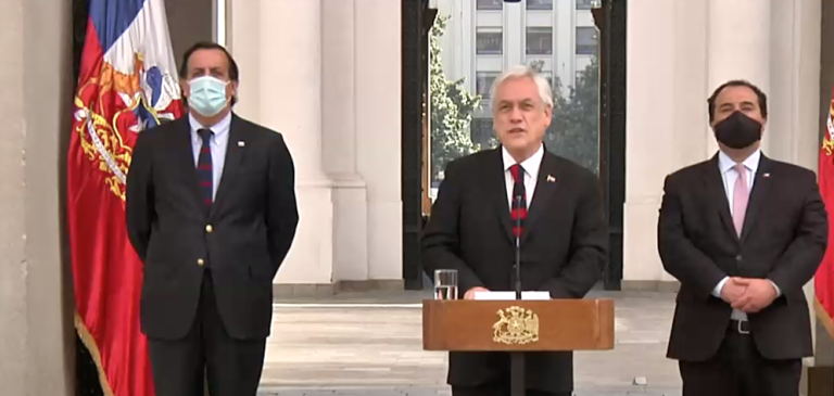 Reforma a Carabineros: Piñera afirma que resguardo de orden público 