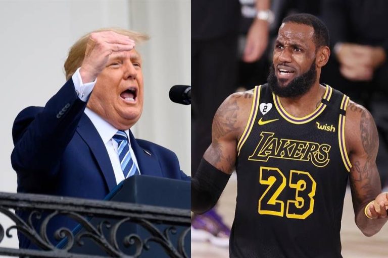 Trump acusó a LeBron James de ser 