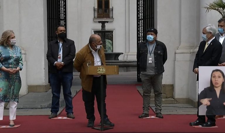 El comentario machista de Mario Sepúlveda durante acto en La Moneda