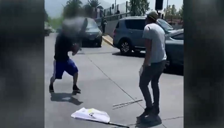 Manifestante del Rechazo fue agredido con tabla de skate en Vitacura