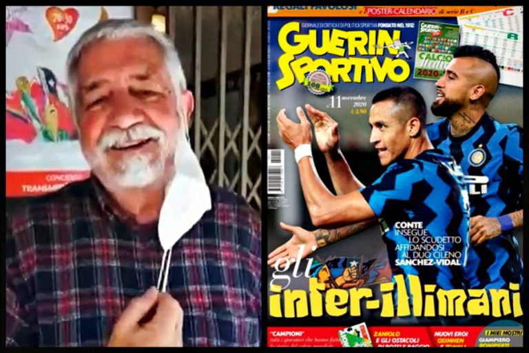 “Es un orgullo”: Jorge Coulón sobre portada del Inter que homenajeó a Inti-Illimani con Vidal y Alexis
