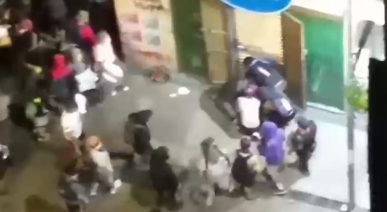 Saqueos, barricadas y hasta el robo de una caja fuerte: Los hechos que han empañado el 18-O