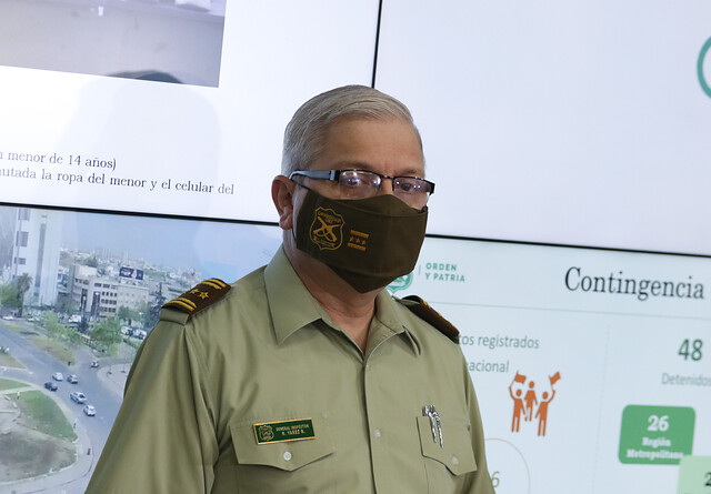Balance de Carabineros: Registraron 580 detenidos tras primer aniversario del estallido social