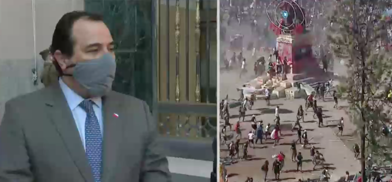 Subsecretario del Interior descarta participación de funcionario de la Armada en incendio de iglesia