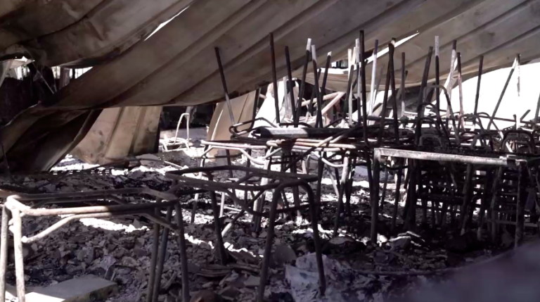 Ministerio de Educación presentó denuncia por incendio en escuela de Cañete