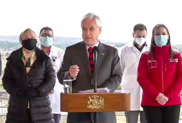 Piñera y día del plebiscito: 