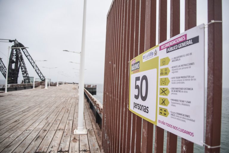 Abren el Muelle Vergara y otros espacios públicos en Viña del Mar