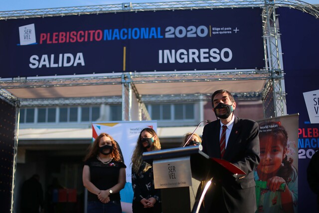 Presidente del Servel: 