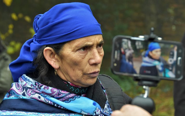 Machi Francisca Linconao denuncia que no le permitieron votar en el plebiscito