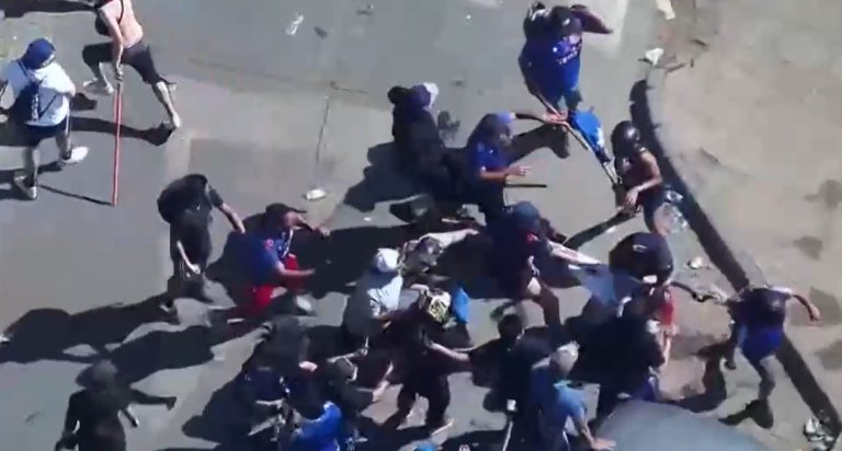 15 barristas fueron detenidos por desórdenes y peleas en la vía pública