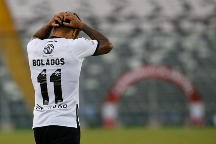 Todo mal en Colo Colo: Bolados será baja al menos por un mes