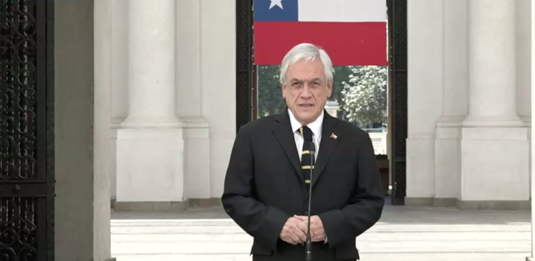 Pdte. Piñera llama a 