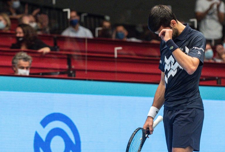 Inolvidable paliza a Djokovic con la que fue eliminado de Viena