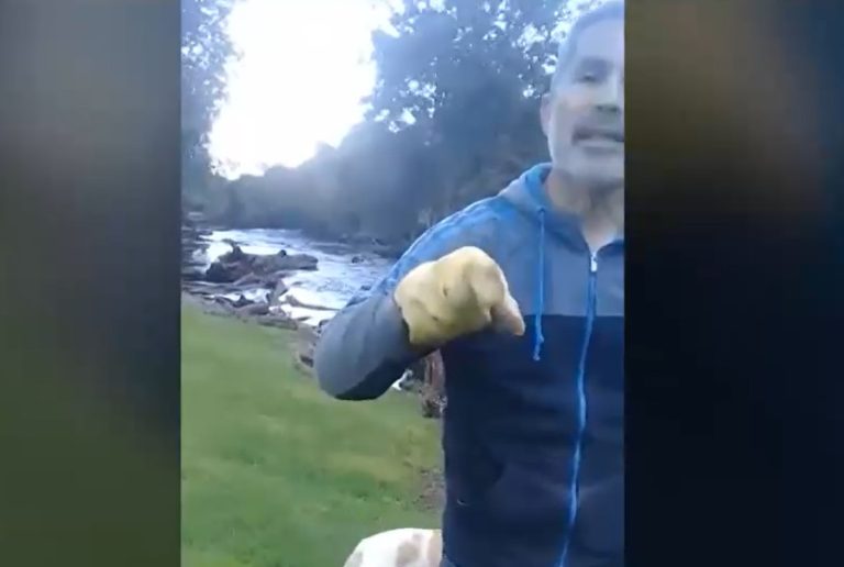 Joven pescador denunció que el dueño de un terreno le prohibió el acceso a un río en Aysén